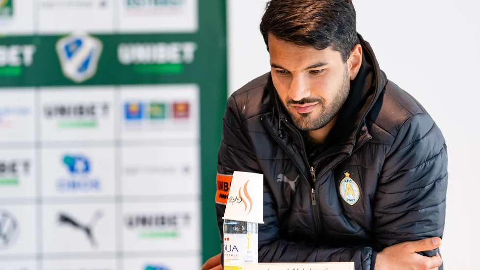 AFC:s tränare och sportchef Jawad Al Jebouri.