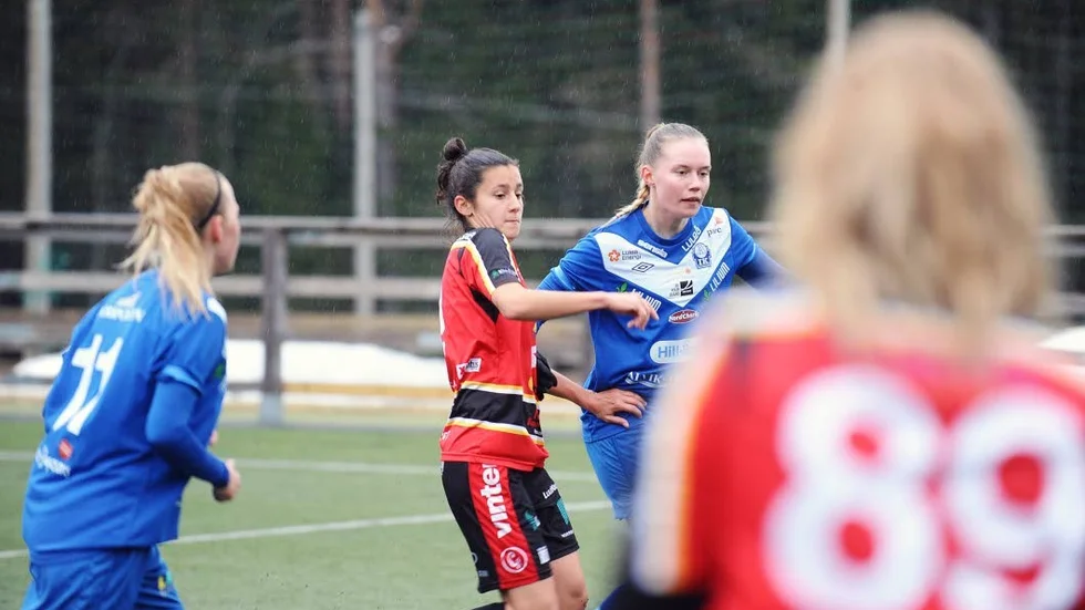 Avgjorde. Anna Södersten avgjorde derbyt mot AFC Luleå.