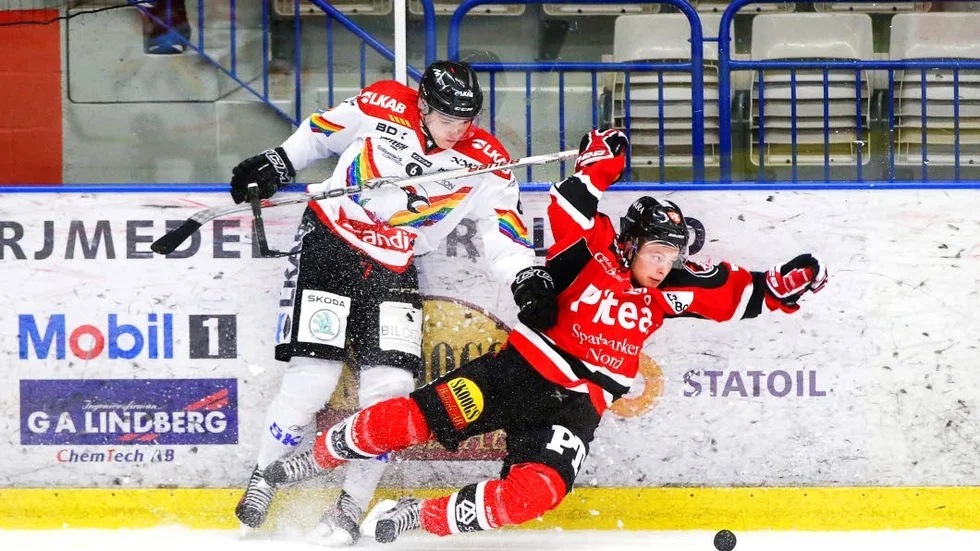 Vinst. Simon Thyni såg till att Kiruna fick hem alla tre poängen mot Sollefteå. (Arkivbild).