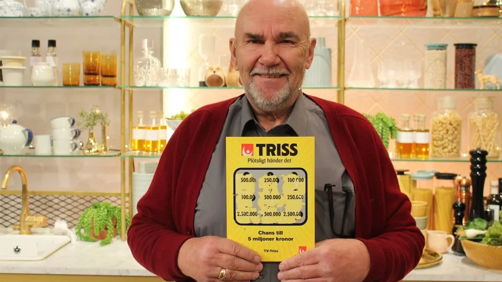 500 000 rikare. Dick Brännvall från boden lyckades kamma hem storvinst, "Det här var inte illa" sa han då.