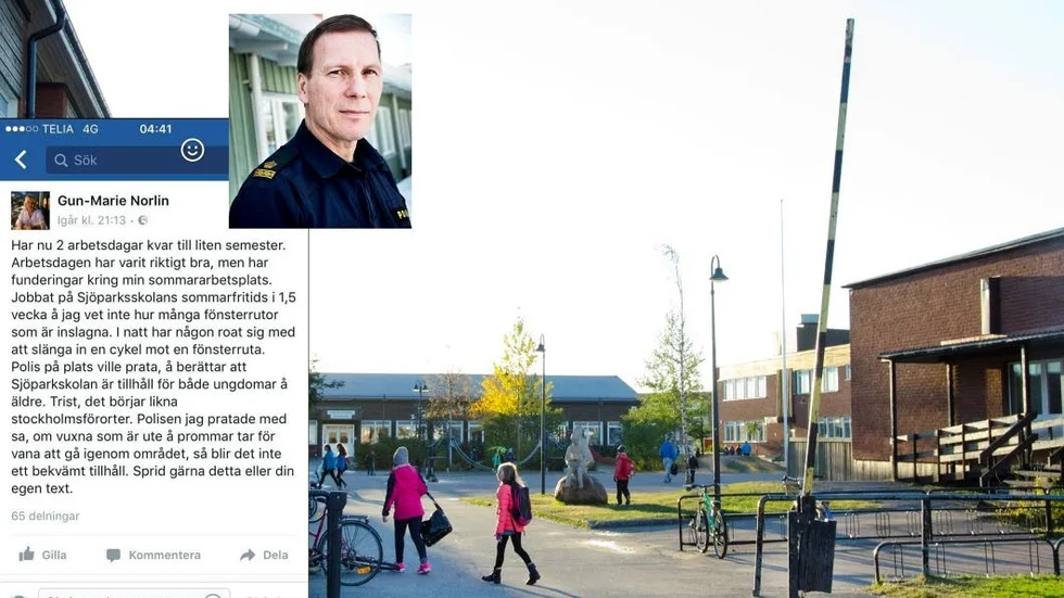 Polisarbete. Mikael Hannu hade gärna sett att polisen hade resurser att jobba med preventativa åtgärder för ungdomar på sommaren.