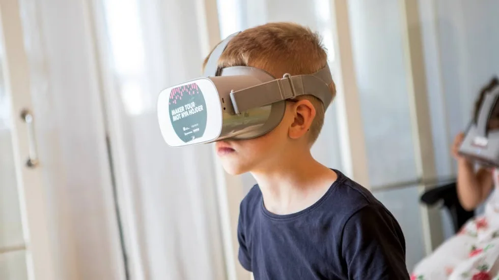 Valfilm i VR. Det testade Wille Lagerberg Lindblom på.