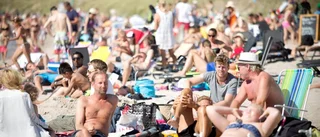 Prognos: Håll i hatten på stranden
