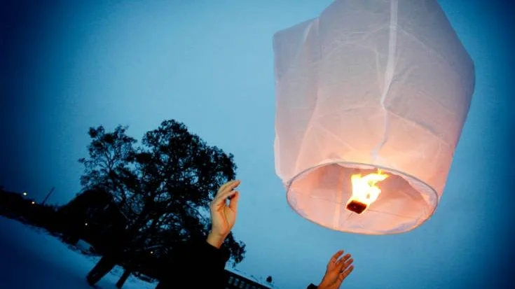 Lykta
ljus
nyår
lykta av ris att sända upp vid typ nyår eller andra festliga tillfällen.
khom loy