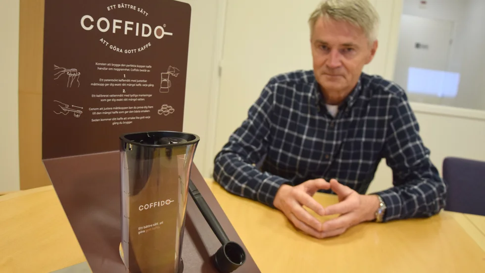 ”Om det här lyckas kommer jag att bilda ett bolag runt Coffido.”, berättar Erik Fahlgren som i höst lanserat sin produkt för kaffeälskare.