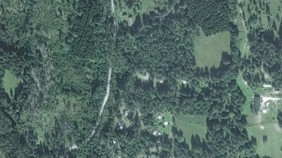 Området kring Svensbergs Skogsväg 11