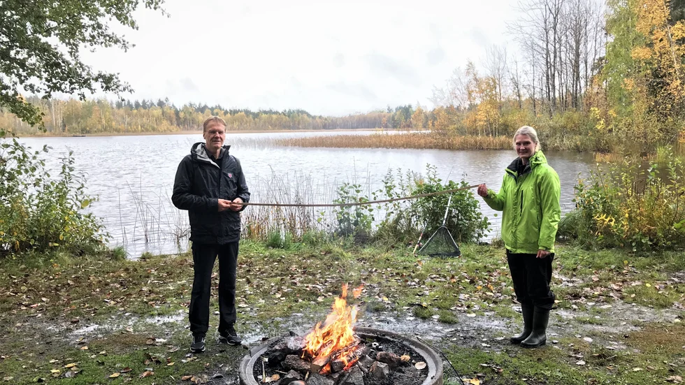 Göran Enander vill locka fler att besöka länets naturstigar och vandringsleder. 