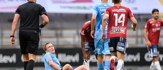 Oviss framtid för Jarl som lämnar AFC skadad