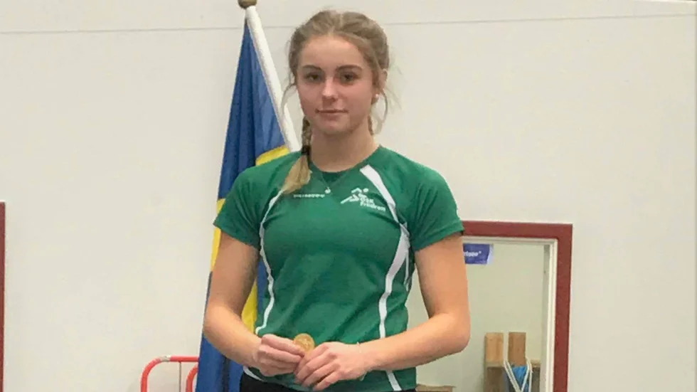 Wilma Svenson från Hultsfred kom trea på 100 meter. Sedan blev det en fjärdeplats på 200 meter.