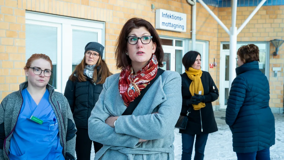 "Jag hoppas att alla involverade i covidvården får ersättning. Backgård har uttryckt att det ska vara en 'kännbar' summa", säger Madelene Bech, undersköterska vid iva-avdelningen i Sunderbyn. 