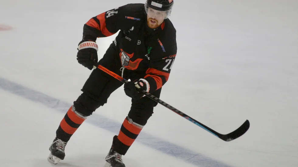 Emil Karlsson, viktig back i Nyköpings SK.