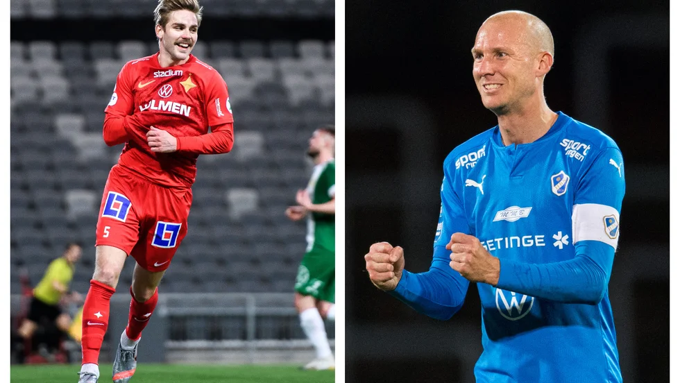 Christoffer Nyman och Andreas Johansson. 