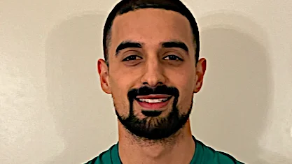 Alan Naib. Målfarlig division 2-spelare som har skrivit på för ESK.
