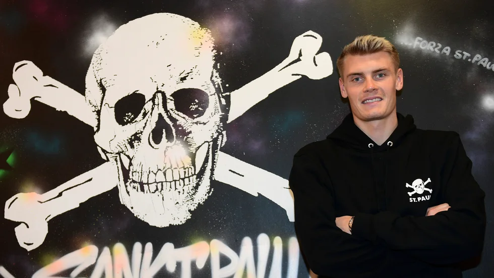 Eric Smith fick kliva av söndagens ligamatch för St Pauli.