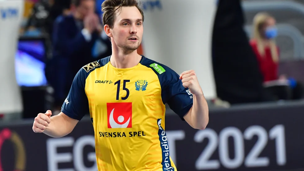 Hampus Wanne får spela mot möta Montenegro i Lund i mars. Arkivbild.
