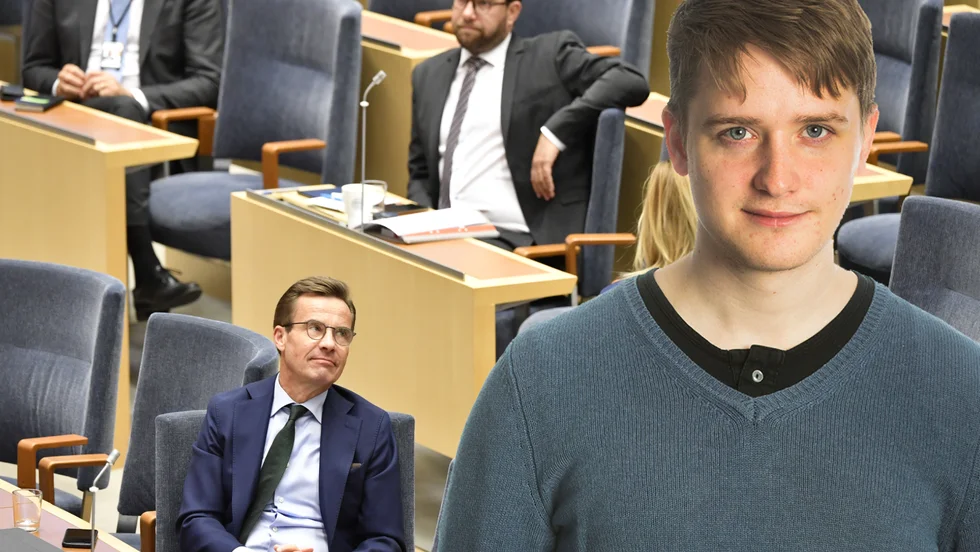 "Ulf Kristersson (M) säger numera aldrig någonting som ligger för långt ifrån vad Jimmie Åkesson (SD) skulle ha sagt", skriver NSD-krönikören Måns Wadensjö
