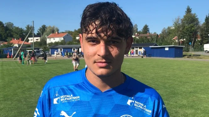 Leon Georges satte dit LSW:s första mål på straff i segermatchen mot Liu.