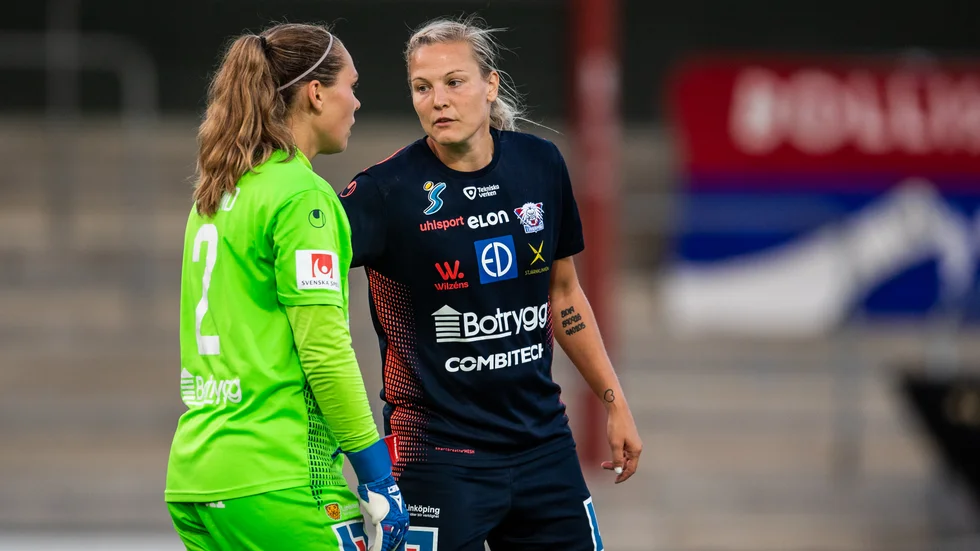 Allsvenska jumbon Växjö är nästa uppgift för Matilda Haglunds och Lisa Hurtigs LFC.
