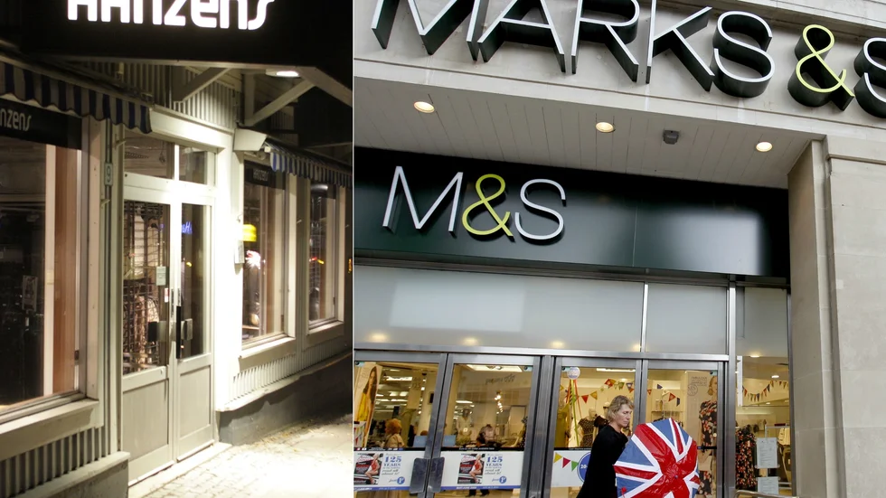 Klädkedjan Hanzéns hamnade i strid med den brittiska kedjan Marks & Spencer. 