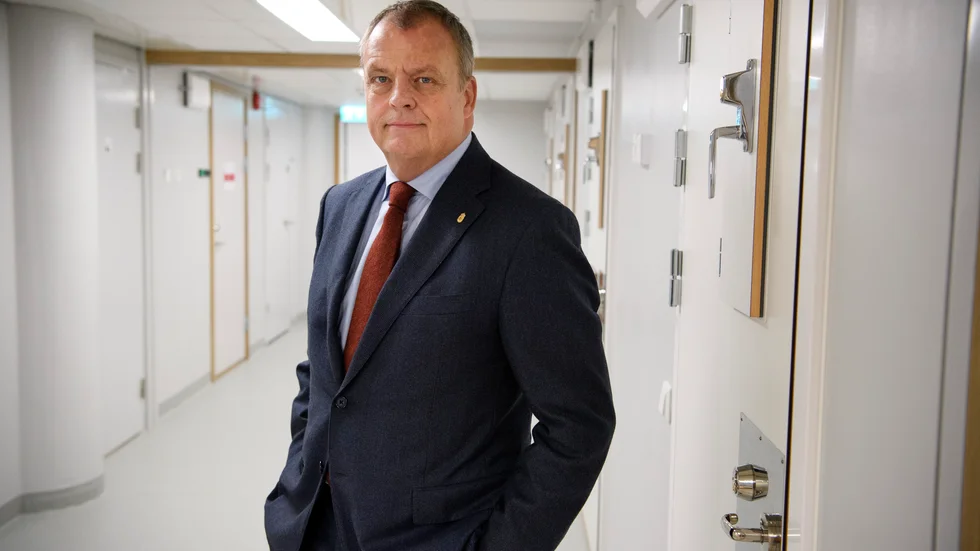 Kriminalvårdens generaldirektör Martin Holmgren.