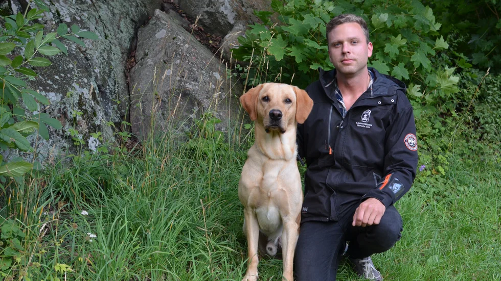 Sebastian Olofsson, vilthandläggare på Länsstyrelsen i Uppsala. 