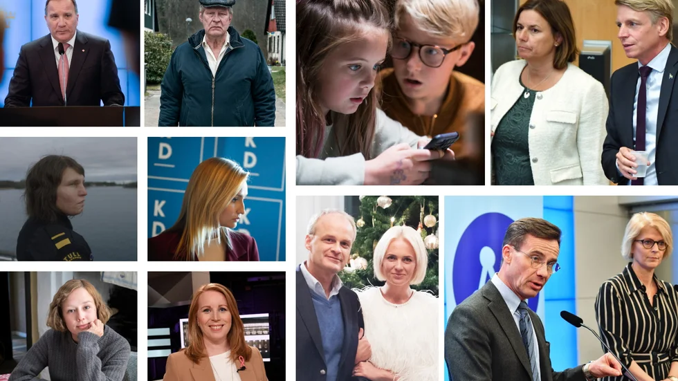 Har våra svenska politiska partier några likheter med svenska filmer? Påminner våra partiledare om några kända filmkaraktärer? Njae... 