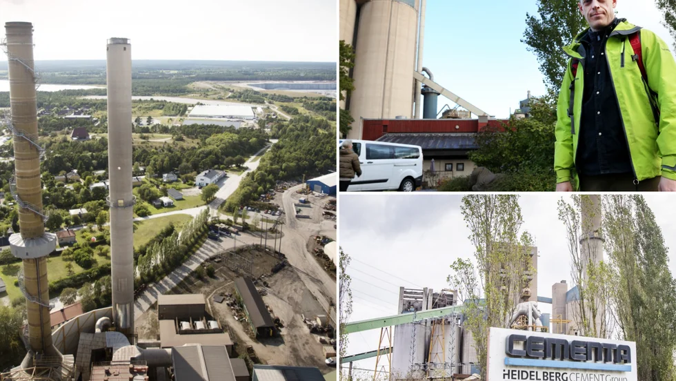 Jon Hallgren, miljöchef vid Cementa, säger att bolaget genomfört många åtgärder för att försöka komma tillrätta med problemen. 
