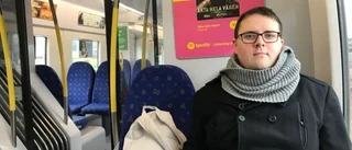 Än glesare på Gnestapendeln under pandemin