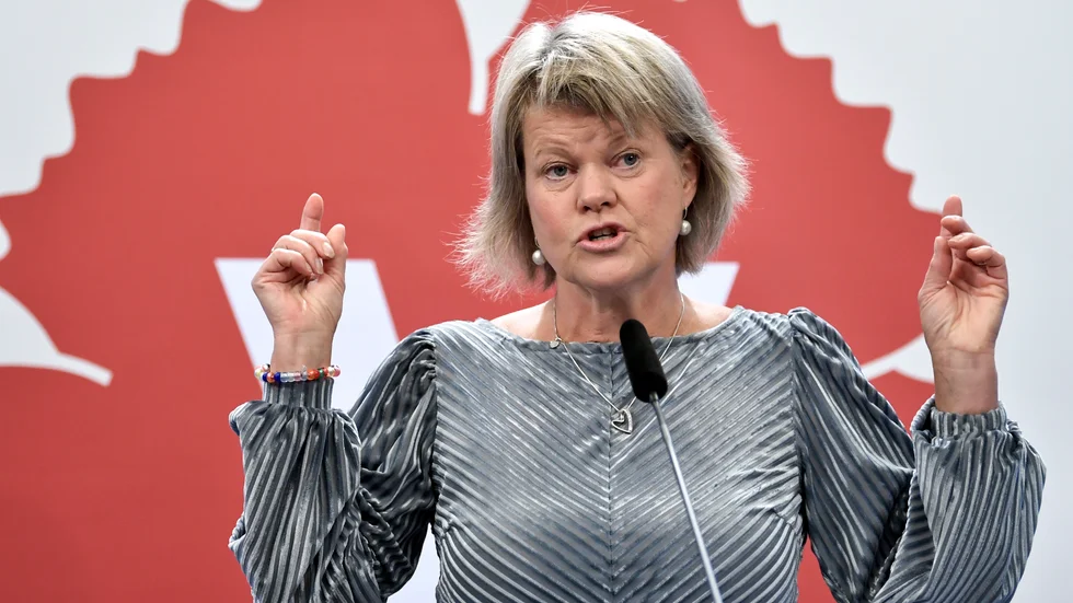 Vänsterpartiets ekonomisk-politiska talesperson Ulla Andersson.