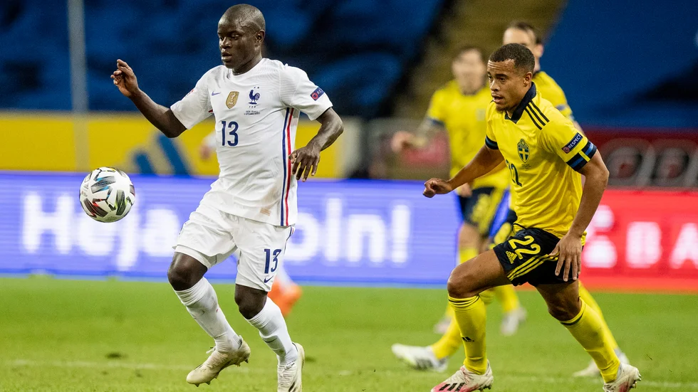 Sverige mötte Frankrike inför tomma läktare i september. Coronapandemin gör att fotbollförbundet förlorar mångmiljonbelopp.