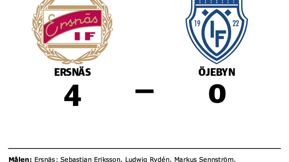 Ersnäs vann mot Öjebyn