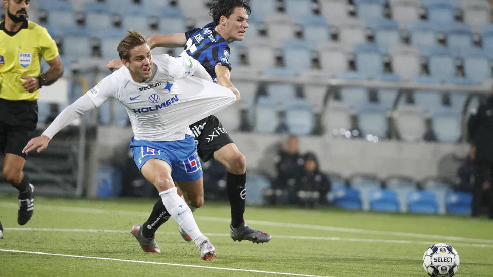 Christoffer Nyman gjorde målet men det räckte inte till poäng mot Sirius.