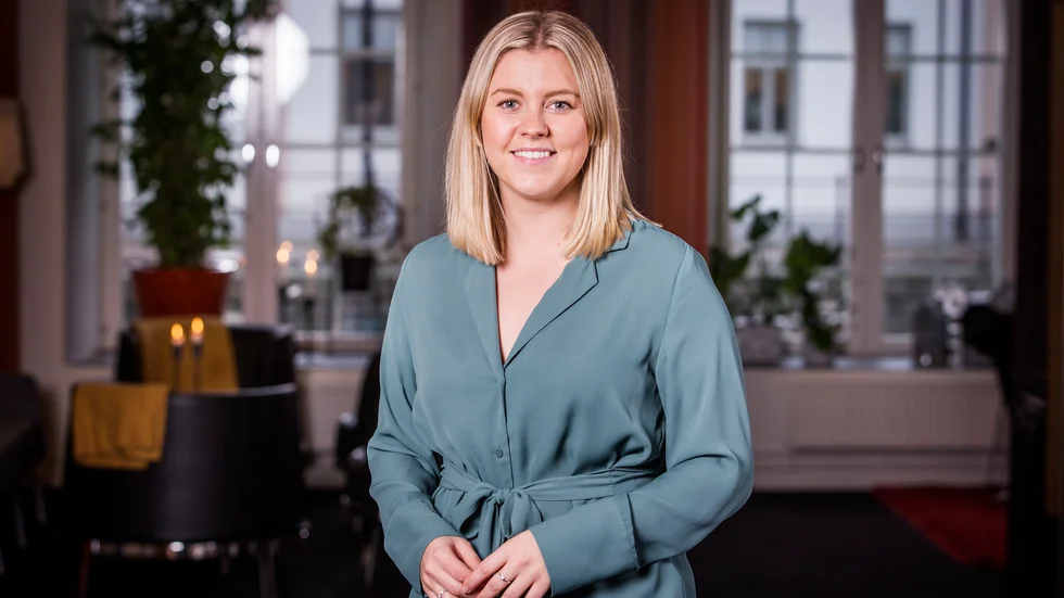 Jonna Hedlund på Östsvenska Handelskammaren är projektledare för 100-listan som syftar till att öka andelen kvinnor i bolagsstyrelserna.