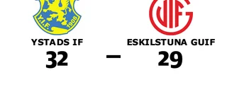 Eskilstuna Guif föll borta mot Ystads IF