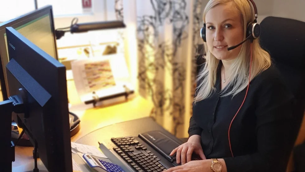 Therese Stålarm är teamleader på TietoEVRYs kontor i Kalix.