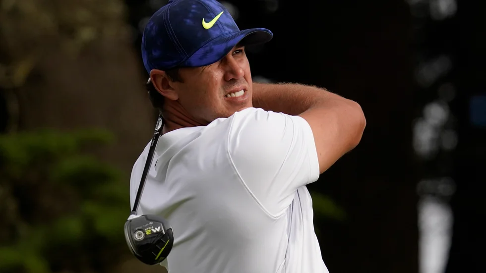 Brooks Koepka avstår US Open på grund av knäproblem. Arkivbild.