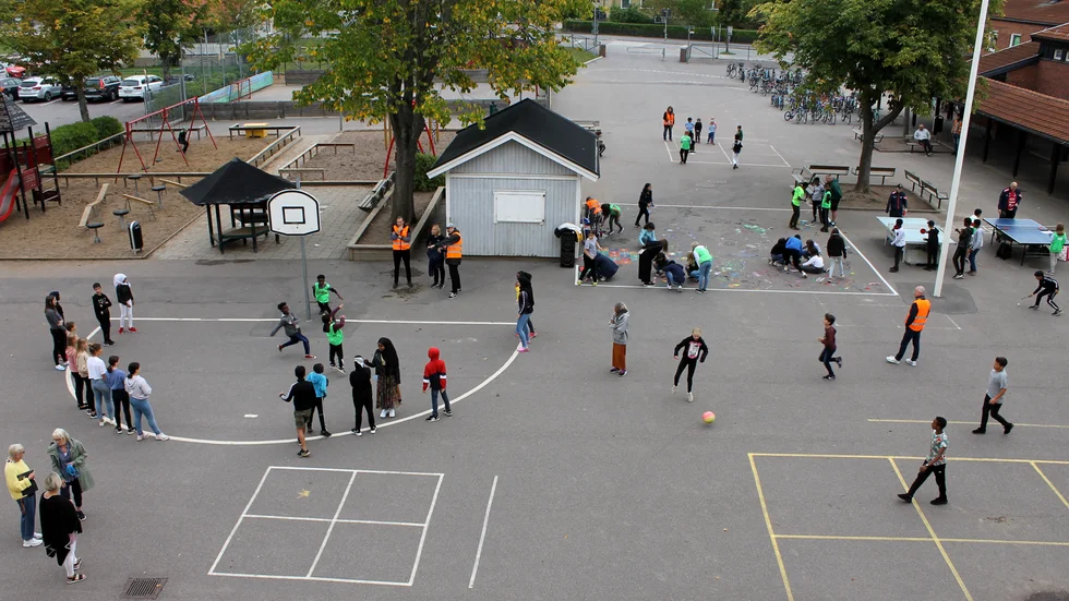 På Norra skolan utgör lokalfrågor och trafiksituationen de största riskerna inför skolförändringarna.
