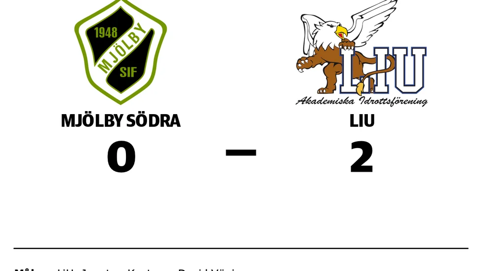 Mjölby Södra förlorade mot LiU