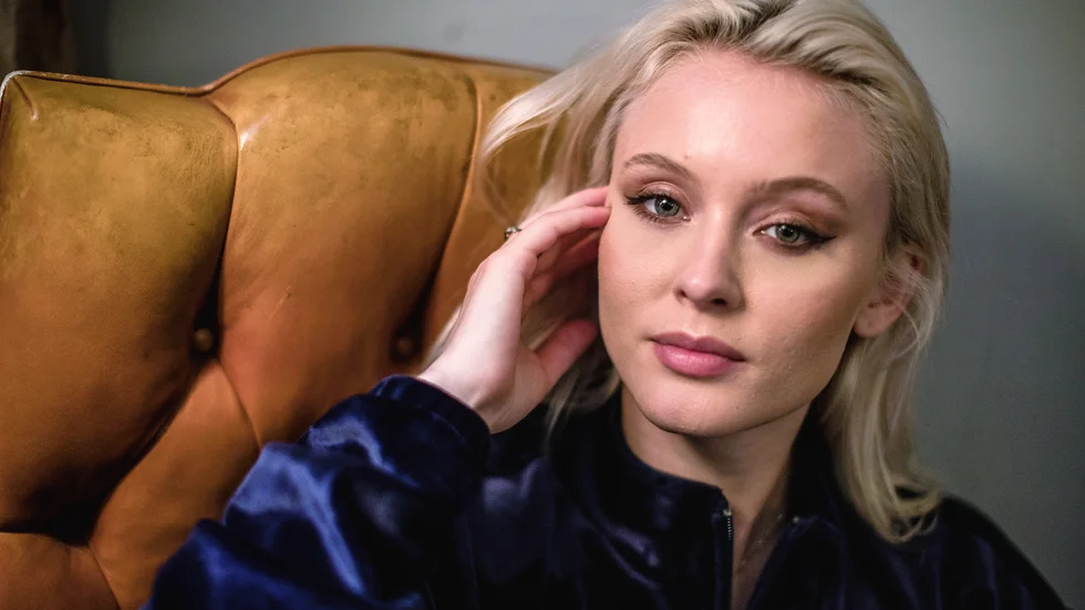 Zara Larrson meddelade i TV4:s Nyhetsmorgon att hon avbryter samarbetet med Huawei. Arkivbild.