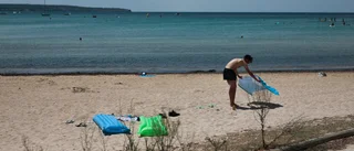 99 procent färre turister i Spanien