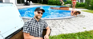 Ubåt-Eric bygger unik pool – Väggar i rostfritt stål och tre meter djup 