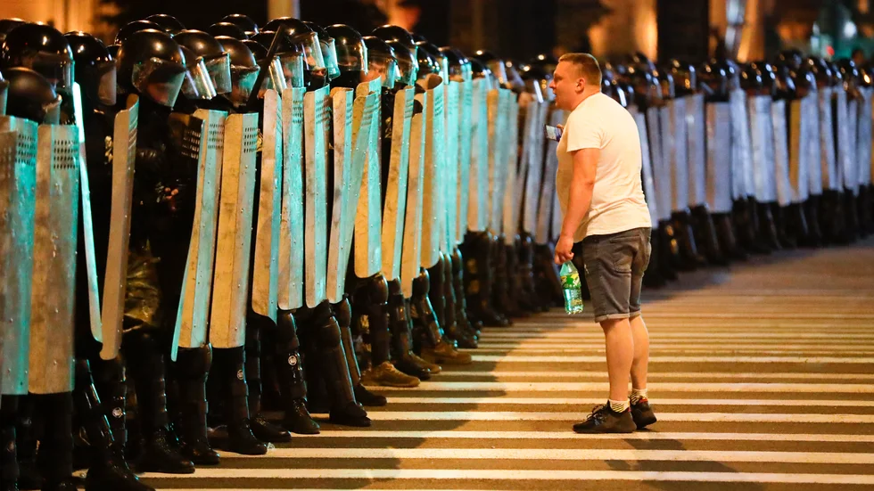 Diktaturen riggar val, men oppositionen i Belarus vägrar låta sig tystas. 