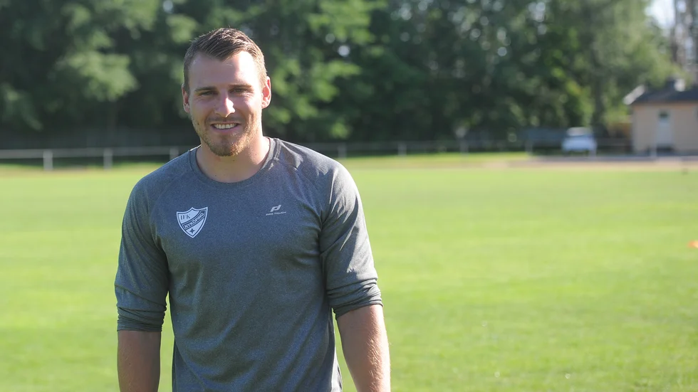 Hampus Dahlström, jagat tränarnamn för nästa säsong.