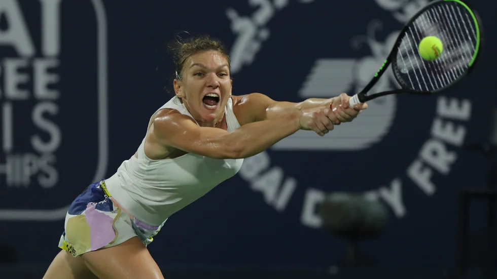 Simona Halep. Arkivbild.