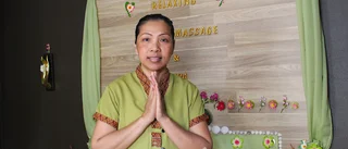 Hon kombinerar blåbär och thaimassage