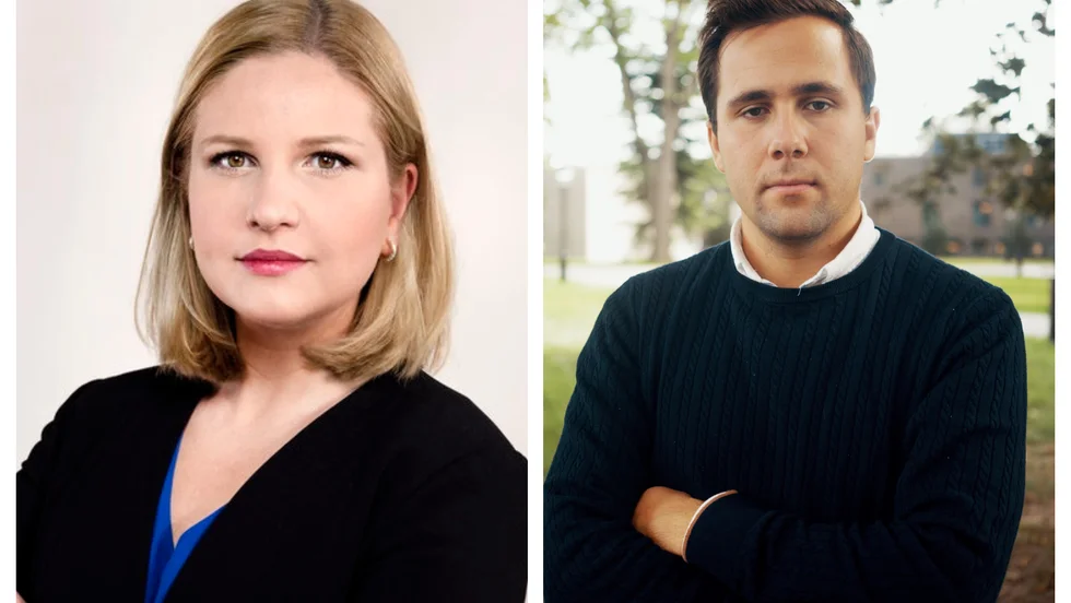 Arba Kokalari och Benjamin Dousa.