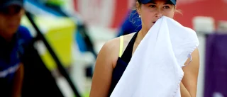 Holmens Paper Cups bakslag - tennisstjärnan skadad