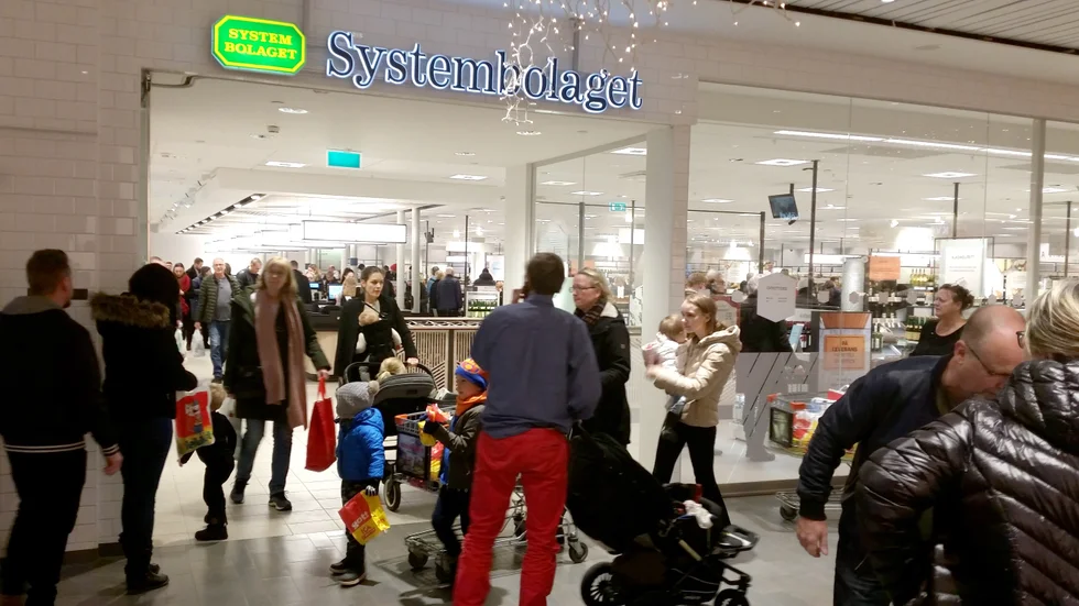 Systembolaget har i dag sex butiker i Uppsala. en av dem ligger i Gränbystaden.