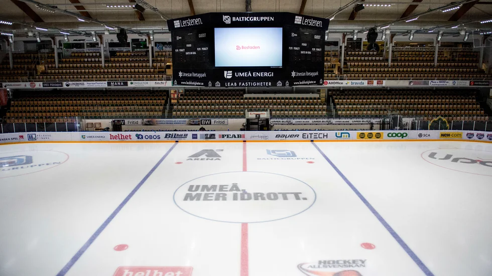 Det blir inget spel i A3 Arena den kommande tiden. Arkivbild.