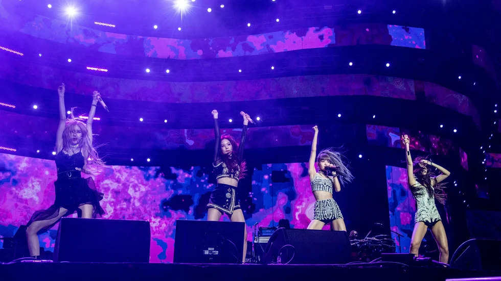 Gruppen Blackpink vill sporra sina fans att lära sig mer om klimatförändringarna. Arkivbild.